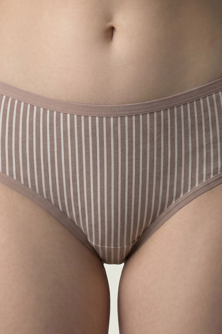 Zivame Medium Rise Full Coverage Hipster Panty (Pack of 3) - Multicolor — image 9